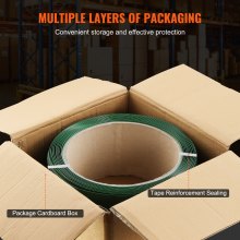 VEVOR Packaging Polyester PET Strapping Roll 15.9mm x 0.8mm x 300m Banding Strap