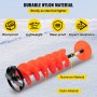 VEVOR Ice Drill Auger, 8'' Diameter Nylon Ice Auger, 39'' Length Ice Auger Bit, Auger Drill with Drill Adapter & Top Plate, Nylon Auger Bit w/ Auger Blades & Blade Guard for Ice Fishing, Ice Burrowing