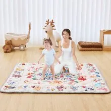 VEVOR 50"x50" Baby Play Mat Kids Crawling Floor Playmat Soft Thickened Mat