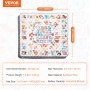 VEVOR 71"x79" Baby Play Mat Kids Crawling Floor Playmat Soft Thickened Mat