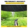 VEVOR Geotextile Fabric, 12.5 x 30 ft 3.5oz Woven PP Driveway Drain Cloth with 600lbs Tensile Strength, Heavy Duty Underlayment for Soil Stabilization, Landscaping, Weed Barrier, 12.5FT30FT-3.5OZ, Bla