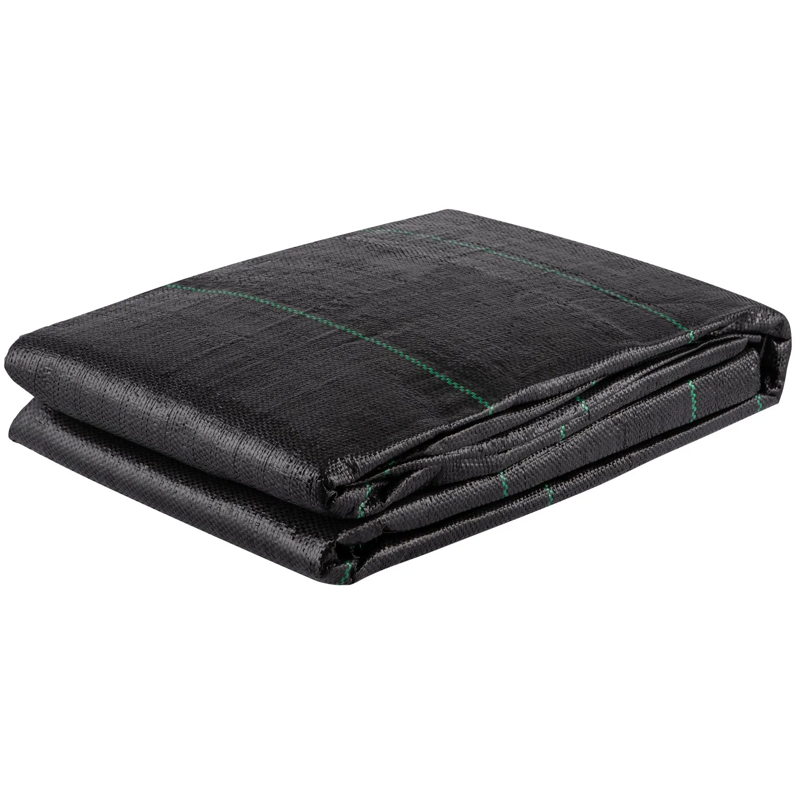 VEVOR Geotextile Fabric, 12.5 x 50 ft 3.5oz Woven PP Driveway Drain Cloth with 600lbs Tensile Strength, Heavy Duty Underlayment for Soil Stabilization, Landscaping, Weed Barrier, 12.5FT50FT-3.5OZ, Bla