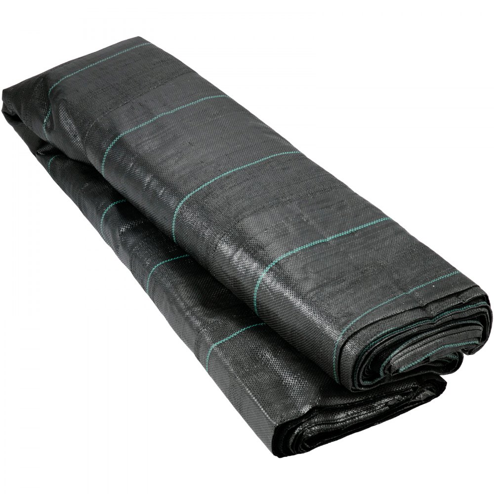 VEVOR Driveway Fabric Stabilization Geotextile Fabric 13x108' Underlayment Black