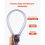 Braided Clear Vinyl Tubing 3/4" ID x 19/20" OD 10FT Plastic PVC Tubing