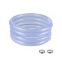 Braided Clear Vinyl Tubing 3/4" ID x 19/20" OD 10FT Plastic PVC Tubing