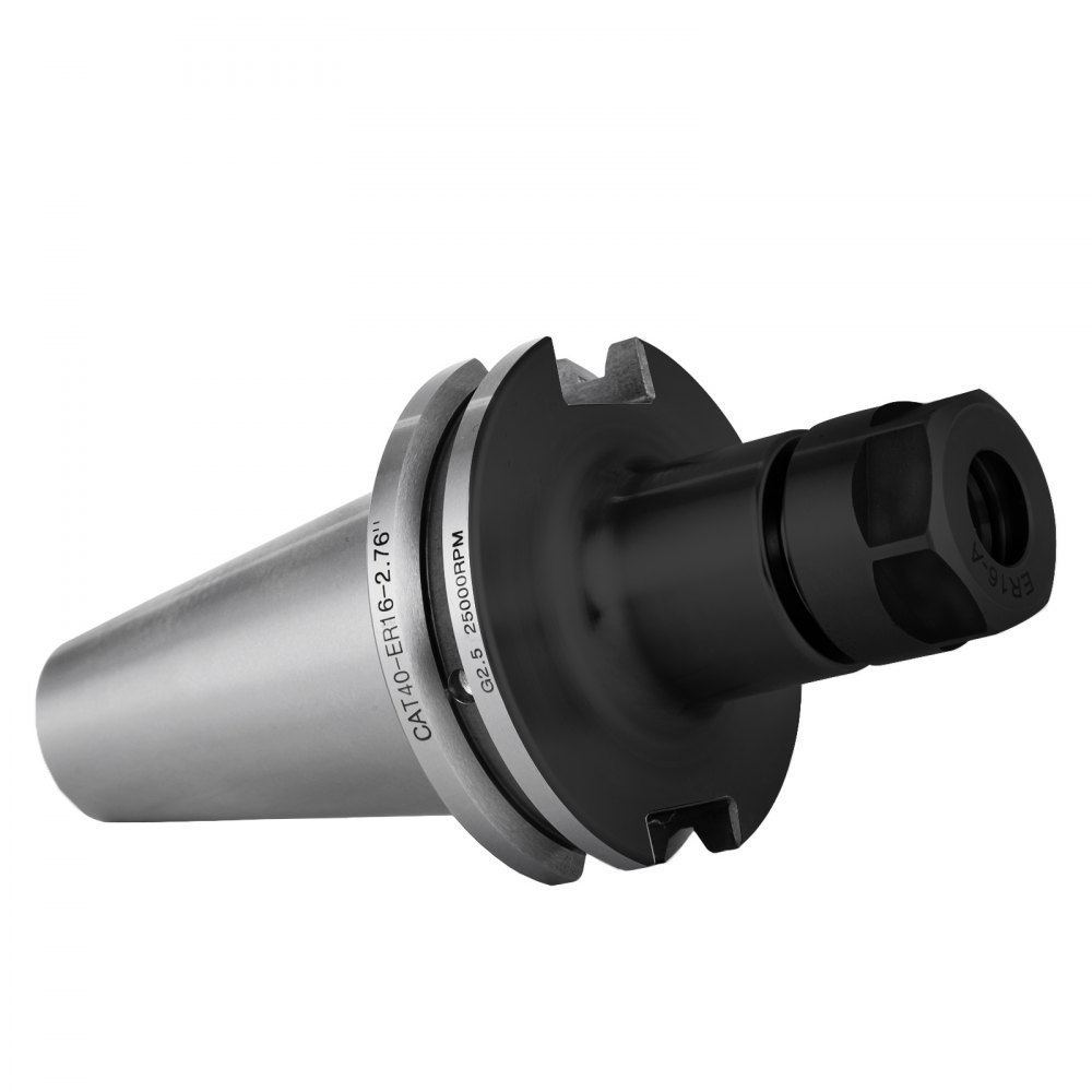 VEVOR - Portaherramientas CAT40 (8 piezas), juego de mandriles de pinza ER16, longitud de 70 mm, portaherramientas de alta precisión para fresadora de alta resistencia, 8000 RPM, para torno de fresadora con máquina de grabado CNC (CAT40-ER16-70)