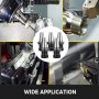 VEVOR 5 PCS Collet Set, CAT40 ER32 Collet Chuck, for CNC Engraving Machine & Milling Lathe Tool (CAT40 ER32)
