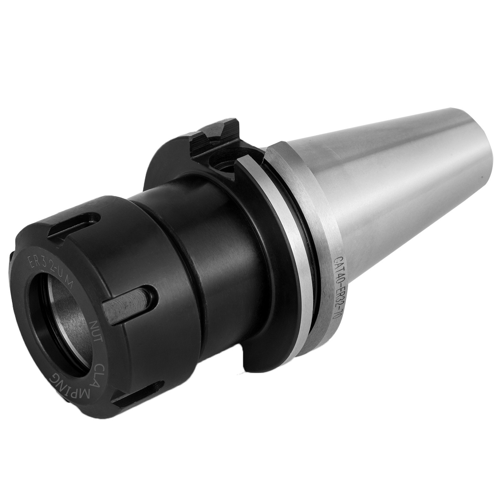 VEVOR cat40 er32 collet chuck set, precision-engineered tool for machining tasks.