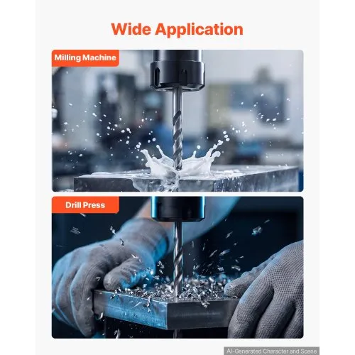 CAT40 ER32 padrunihoidjate komplekt, 5-osaline, max 4000 p/min — pilt 6
