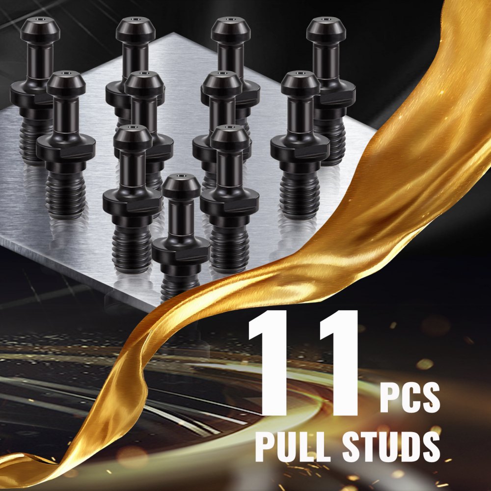 Vevor Pull Stud 11pcs Retention Knobs 60 Degree Cat 40 Fits Haas Toshiba Cnc