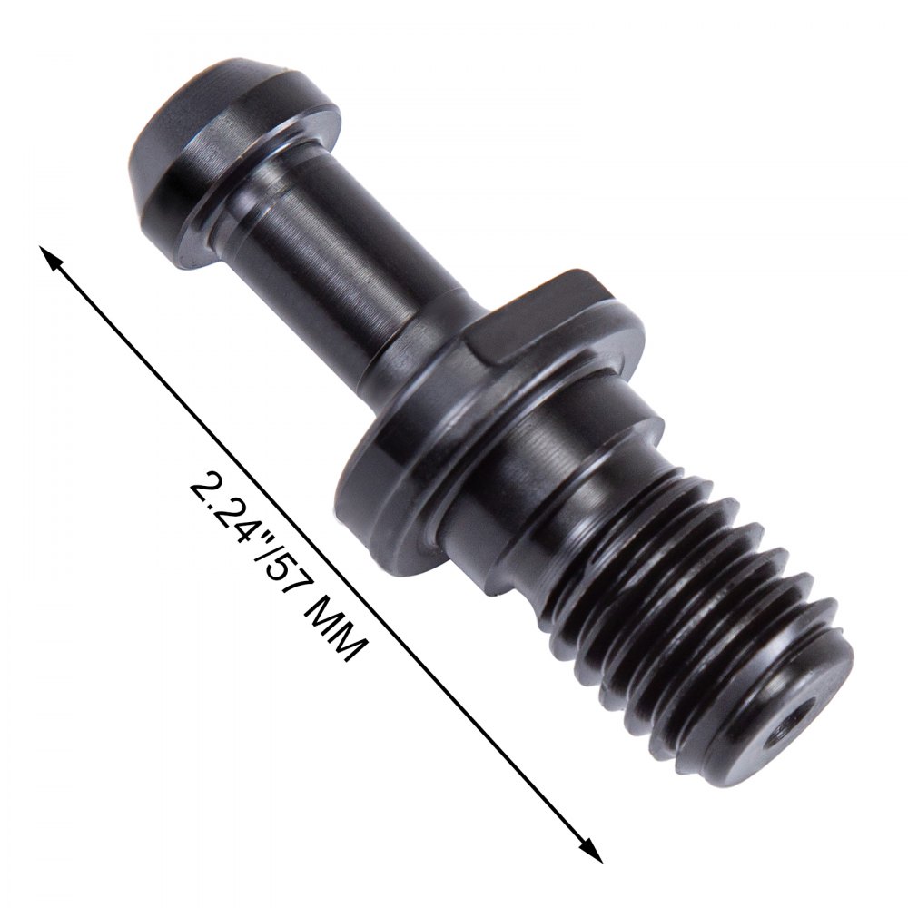 VEVOR Pull Stud, 11pcs Rigid Retention Knobs CAT 40, 90 Degree Knob with Stud, 2.24” Retention Tool, Made of 20CrMnTi for HAAS CNC Tool Holder Mitsubishi Toshiba Daewoo OKK Kitamura Kira Kia, etc.