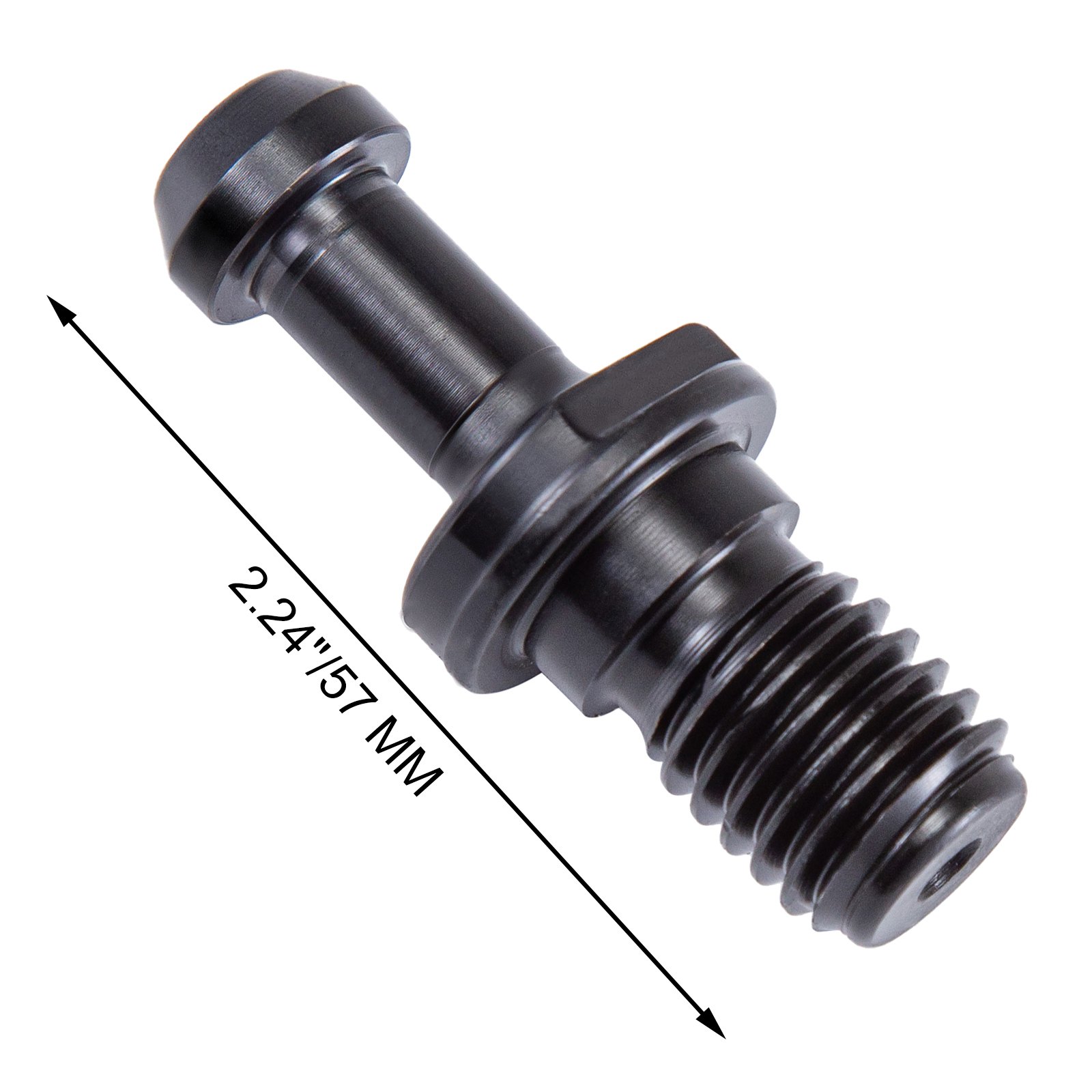 VEVOR Pull Stud, 11pcs Rigid Retention Knobs CAT 40, 90 Degree Knob with Stud, 2.24” Retention Tool, Made of 20CrMnTi for HAAS CNC Tool Holder Mitsubishi Toshiba Daewoo OKK Kitamura Kira Kia, etc.