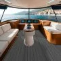 VEVOR Boat Flooring, EVA Foam Boat Decking 94.5" x 23.6", Non-Slip Self-Adhesive Flooring, 15.5 sq.ft Marine Carpet for Boats, Yacht, Pontoon, Kayak Decking