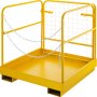 Forklift Safety Cage 34''x34'' Forklift Work Platform 900lbs Collapsible