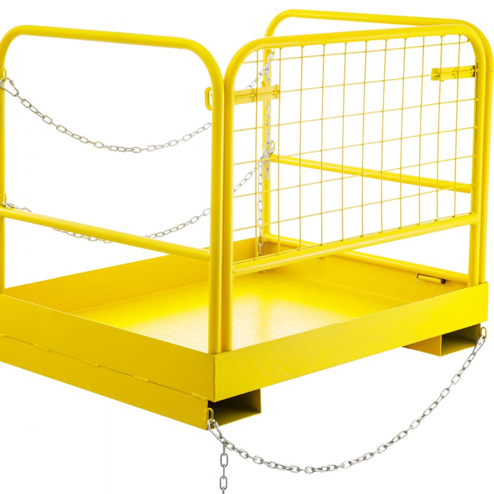 36''*29'' Forklift Work Platform Safety Cage Aerial Work Durable Platform