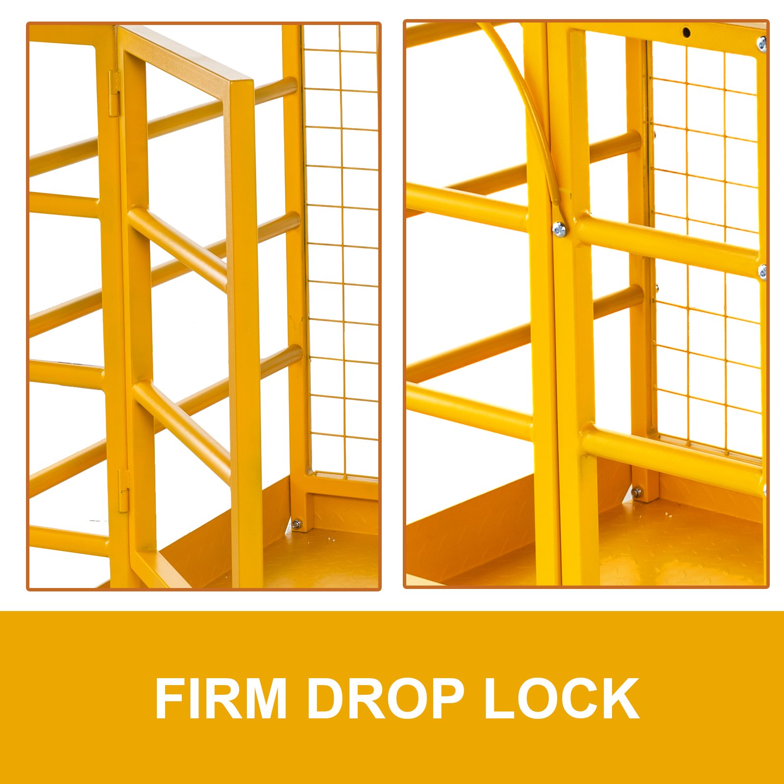 45"'x43" Forklift Work Platform Safety Cage Platform Protection Rust-free