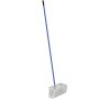 VEVOR Sand Rake, 165 inches Pole Beach Rake, Blue Lake Weed Rakes, 16" Aquatic Weeds Muck Sand Flea Rakes, Weed Cleaning Tool for Beach Lake Pond River Landscaping with Detachable Pole Rope Net