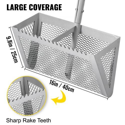 Vevor Sand Rake Beach Rake 52
