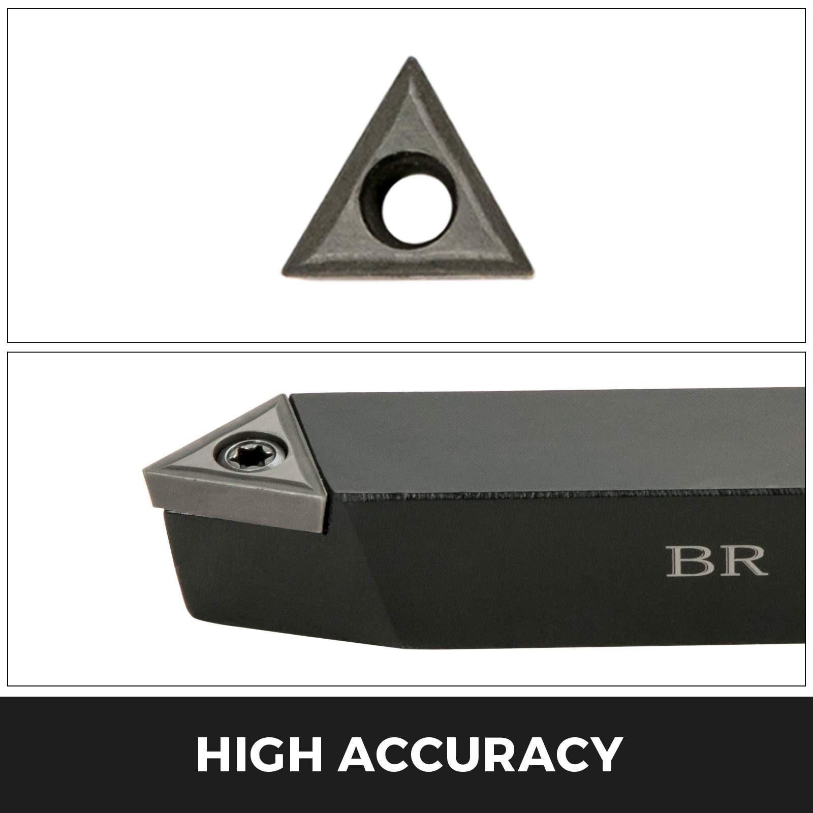 5pcs Indexable Carbide 5/8" 16mm Lathe Tools Lathe Tool Industrial Turning