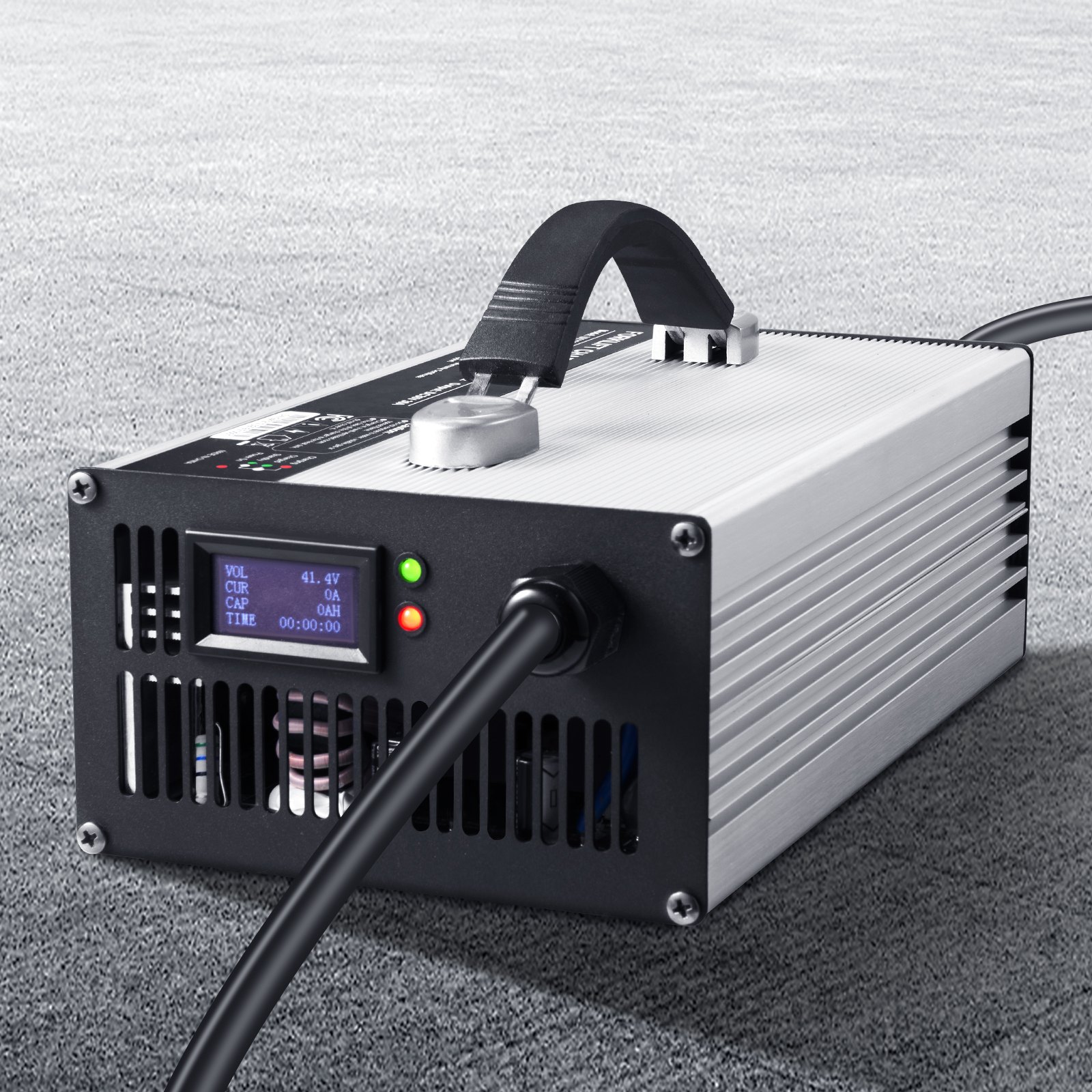 VEVOR Forklift Battery Charger, 36V, 30A Smart Fully-Automatic Lead-Acid Battery Charger, 24 Volt Trickle Charger with Anderson Plug, Cooling Fan, OLED Display, for Forklift Golf Cart Floor Scrubber