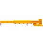 VEVOR Forklift Mobile Crane 6000lbs/3T Capacity, Forklift Crane Attachment 2 Hooks, Forklift Lifting Hoist with Truss Jib Boom, Forklift Extension, Forklift Boom Attachment Towing Handling Equipment