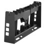 VEVOR Skid Steer Pallet Frame, 4000 lbs Rated Load Capacity, 45-inch Pallet Fork Frame Attachments with 2-inch Hitch Receiver & Spear Sleeves, Fit for Loaders Tractors Quick Attach Mount, Frame Only