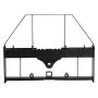 VEVOR Skid Steer Pallet Fork Frame, 4000 lbs Rated Capacity, 45-inch Pallet Fork Frame Attachments with 2-inch Hitch Receiver & Spear Sleeves, Fit for Quick Attach Tractor Loaders, Frame Only