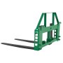 VEVOR Pallet Fork Frame Attachment with 42-inch Skid Steer Forks for JD Tractors