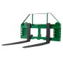 VEVOR Pallet Fork Frame Attachment with 36-inch Skid Steer Forks for JD Tractors