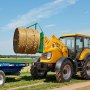 VEVOR Pallet Fork Frame Attachment with 48-inch Skid Steer Forks for JD Tractors