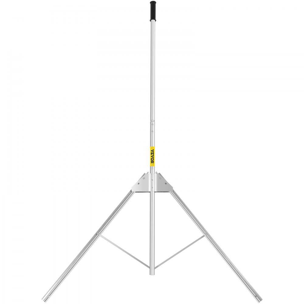 VEVOR Aquatic Weed Cutter, 30"-53" Adjustable Cutting Path Water Grass Cutter, Stainless Steel Blades Lake Weed Cutter, Weed Rake w/ 33 ft. Rope, Aluminum Alloy Handle, for Beach, Pond & Lake