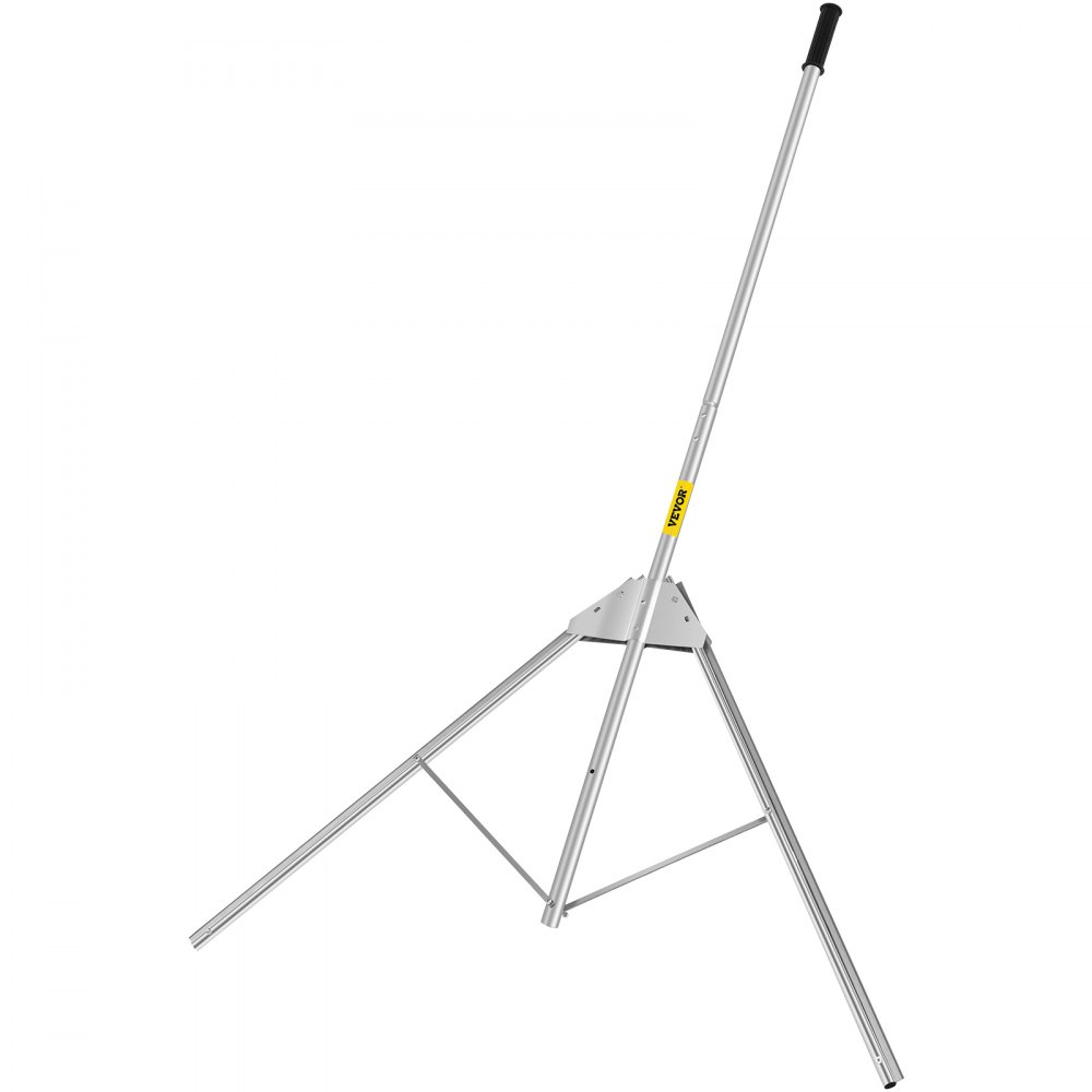 VEVOR Aquatic Weed Cutter, 30"-53" Adjustable Cutting Path Water Grass Cutter, Stainless Steel Blades Lake Weed Cutter, Weed Rake w/ 33 ft. Rope, Aluminum Alloy Handle, for Beach, Pond & Lake