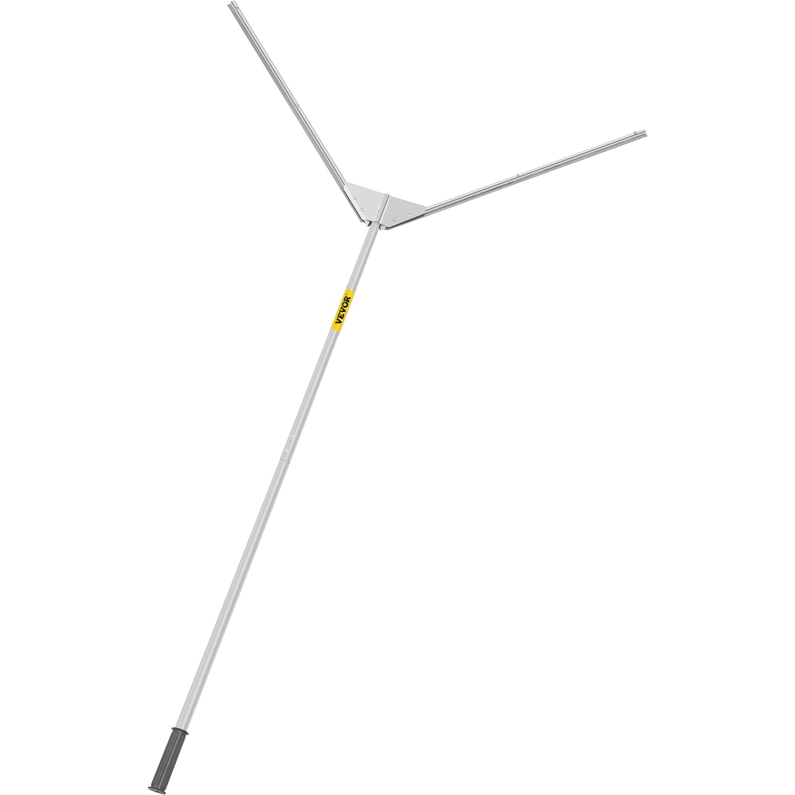 VEVOR Aquatic Weed Cutter, 30" Cutting Path Water Grass Cutter, Stainless Steel Blades Lake Weed Cutter, Weed Rake with 33 ft. Rope, Blade Covers, and Aluminum Alloy Handle for Beach, Pond, and Lake