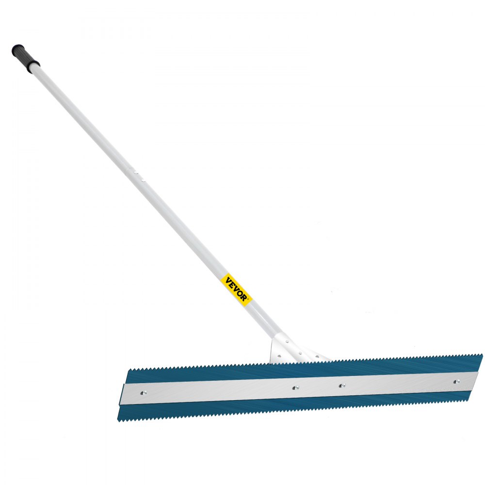 VEVOR Lake cortador de malas hierbas, rastrillo de lago de 27 pulgadas de ancho para malas hierbas, hoja dentada de acero al manganeso, rastrillo de malas hierbas para lago con mango ajustable de 2 secciones máx. 5.64 pies de longitud, para lago de estanque de playa
