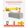 Adjustable Forklift Jib Boom Crane 6000lbs Forklift Mobile Crane with 2 Hooks