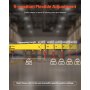 Adjustable Forklift Jib Boom Crane 6000lbs Forklift Mobile Crane with 2 Hooks