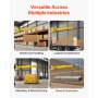 Adjustable Forklift Jib Boom Crane 6000lbs Forklift Mobile Crane with 2 Hooks