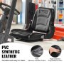 VEVOR Universal Forklift Seat, Fold Down Tractor Seat with Adjustable Angle Back and Micro Switch, 16-34 cm Extended Slot Comfortable Forklift Seat for Tractor Loader Excavator