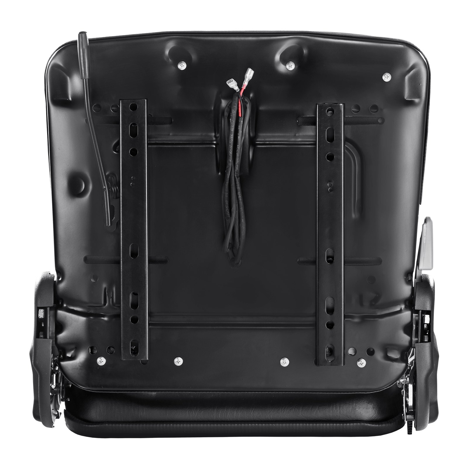 VEVOR Universal Forklift Seat, Fold Down Tractor Seat with Adjustable Angle Back and Micro Switch, 6.3-13.4 inch Extended Slot Comfortable Forklift Seat for Tractor Loader Excavator