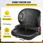 VEVOR Tractor Seat, Forklift Seat, Backhoe Seat, Universal Replacement Tractor Seat, Lawn Mower Seat, Equipment Seat for Hyster Tcm Toyota Mitsubishi and Nissan Forklifts with Seat Belt