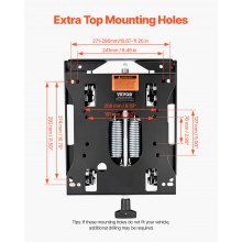 VEVOR Universal Seat Suspension Kit without Slider Track Fits Lawn Mower Tractor