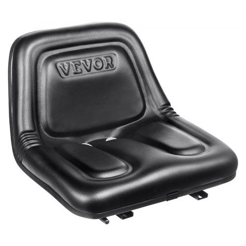 VEVOR Universal Tractor Seat, Lawn Mower Seat with Micro Switch and Drainage Holes, 6.3-11.8 inch Extended Slot Tractor Seat for Tractor Loader Excavator