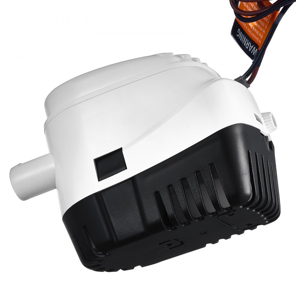 VEVOR Bilge Pump, 750GPH Automatic Submersible Boat Bilge Water Pump with Float Switch, 19 mm Outlet Diameter, Small Boat Bilge Pump, Marine Electric Bilge Pump for Boats, Ponds, Pools, Basements