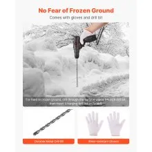 500Pcs Reflective Driveway Markers 1/4" Dia 48 in Snow Stakes Reflectors Orange