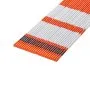 VEVOR Driveway Markers, 50 PCS 122 cm, 0.79 cm Diameter, Orange Fiberglass Poles Snow Stakes with Reflective Tape, 30.48 cm Steel Drill Bit & Protection Gloves for Parking Lots, Walkways Easy Visibility
