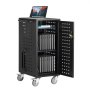 Charging Cart Mobile Locking Charging Cart 20 Devices for Laptop & Tablet