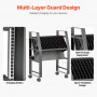 Charging Cart Mobile Open Charging Cart 16 Devices for Laptop and Tablet