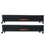 VEVOR Under Bed Storage with Wheels, 915 x 460 x 185 mm, Underbed Containers with Clear Lid, Underbed Shoe Organizer, Rolling Under the Bed Storage Bins for Clothes, Shoes, Blankets, Bedroom, 2 Pack