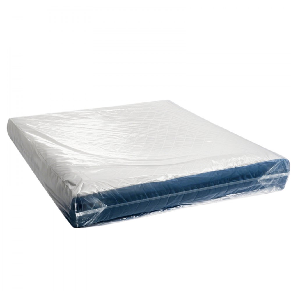 VEVOR Plastic Mattress Bag, 2 Mil Thick Mattress Storage Bag, Wear-Resistant and Waterproof Plastic Bed Cover with Reinforced Corner Design, Heavy-Duty Mattress Moving Supplies (2 Pack, Queen Size)