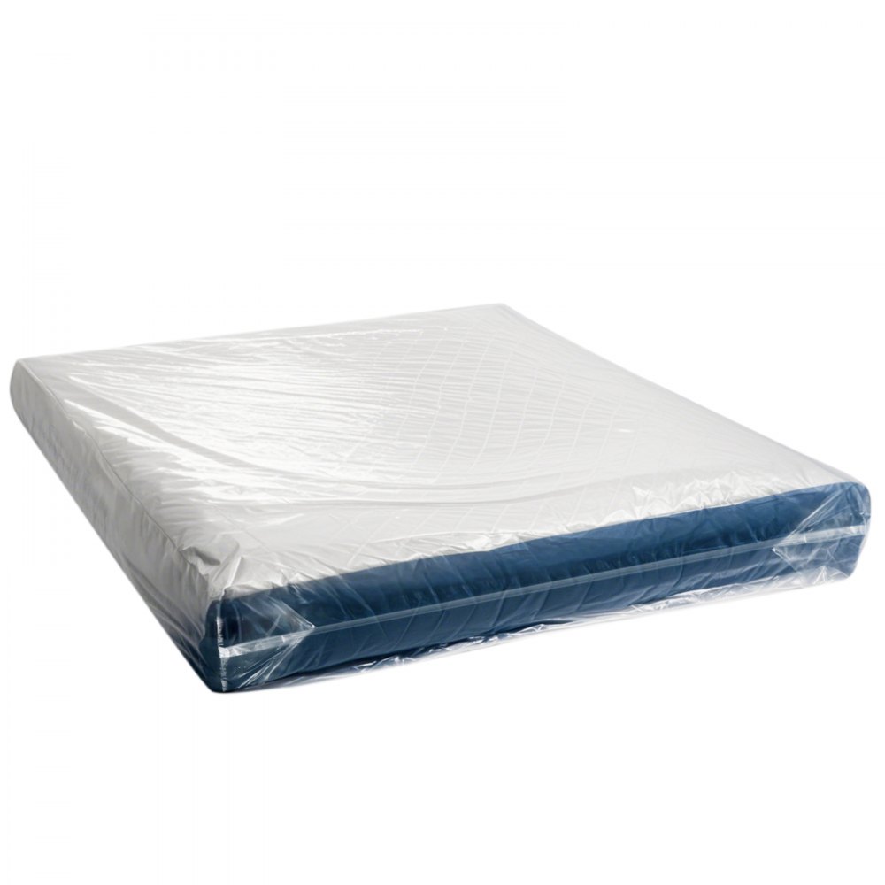 VEVOR Plastic Mattress Bag, 2 Mil Thick Mattress Storage Bag, Wear-Resistant and Waterproof Plastic Bed Cover with Reinforced Corner Design, Heavy-Duty Mattress Moving Supplies (2 Pack, Queen Size)